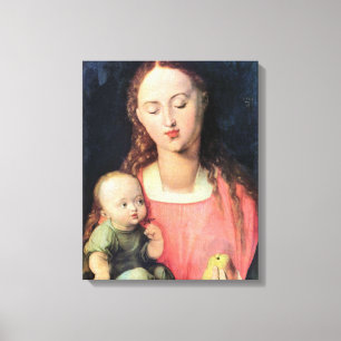 Impressão Em Tela Madona e Menino - Albrecht Durer - c1526