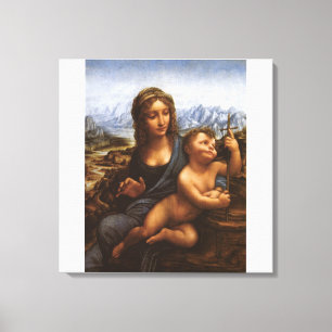 Impressão Em Tela Madonna do Yarnwinder cerca de 1501