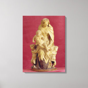 Impressão Em Tela Madonna e criança (mais papier - mache)