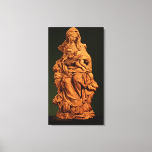 Impressão Em Tela Madonna, Jesus e St John o baptista
