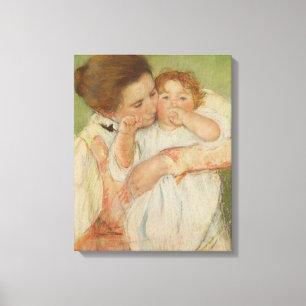 Impressão Em Tela Mãe e criança, 1897