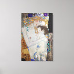 Impressão Em Tela Mãe e Criança de Gustav Klimt<br><div class="desc">Mãe e Criança por Gustav Klimt. Uma pintura maravilhosa de Gustav Klimt que representa amor verdadeiro e laços entre a mãe e o filho.</div>