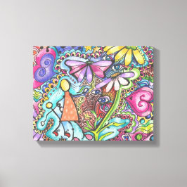 Impressão Em Tela Mãe e Filho