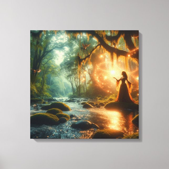 Impressão Em Tela Mãe Natureza (Frente)