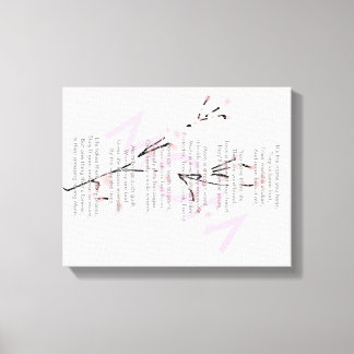 Impressão Em Tela Mãe Poem