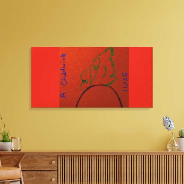 Impressão Em Tela Mage Elder Character Art (Insitu(Sala de estar))