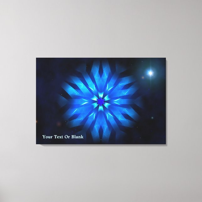 Impressão Em Tela Magen Zayin (Frente)