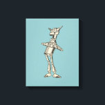 Impressão Em Tela Mágico de Oz Tin Man<br><div class="desc">Ilustração Vintage do Homem-Tin (Tin Woodman) do Maravilhoso Feiticeiro de Oz, primeira edição, publicada em 1900. Escrito por L. Frank Baum, ilustrado por W. W. Denslow.</div>