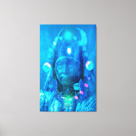 Impressão Em Tela Mágico Nativo Americano