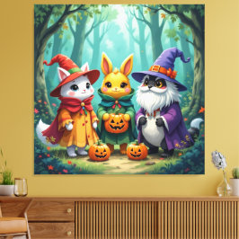 Impressão Em Tela Magische Halloween-Nacht