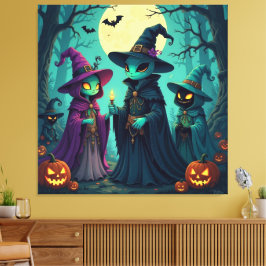 Impressão Em Tela Magische Halloween-Nacht