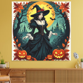 Impressão Em Tela Magische Halloween-Nacht