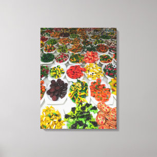 Impressão Em Tela Magnetos feitos à mão, Feira de rua, Nova Iorque, 