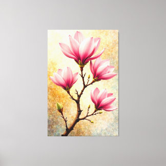 Impressão Em Tela Magnolia