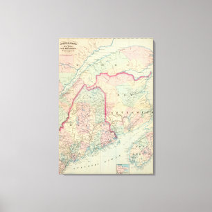 Impressão Em Tela Maine, NB