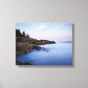 Impressão Em Tela Maine, Parque Nacional Acadia, Luar