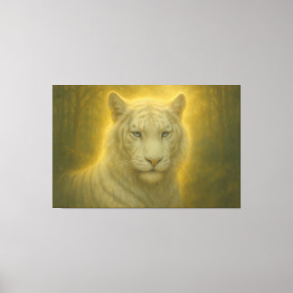 Impressão Em Tela Majestic White Tiger – Fine Art Print
