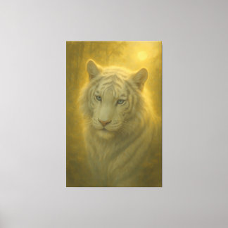 Impressão Em Tela Majestic White Tiger – Fine Art Print