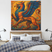 Majestoso Griffin da Grécia Antiga