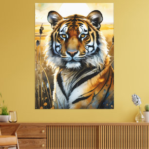 Impressão Em Tela Majexpressa Tiger