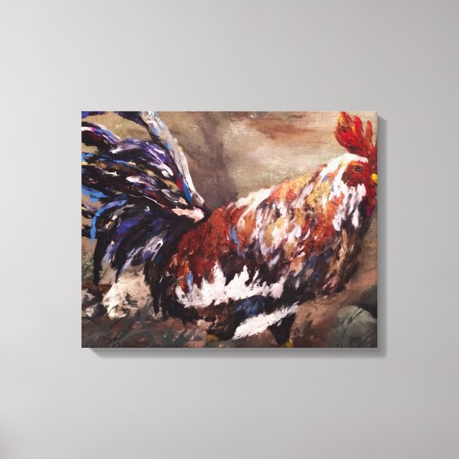 Impressão Em Tela Making Rounds (Frente)