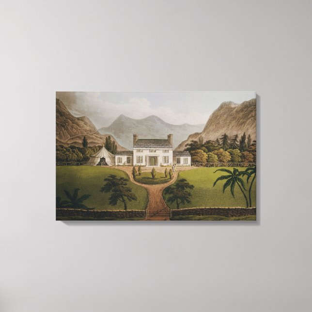 Impressão Em Tela Mal-Maison de Bonaparte na Rua. (Frente)