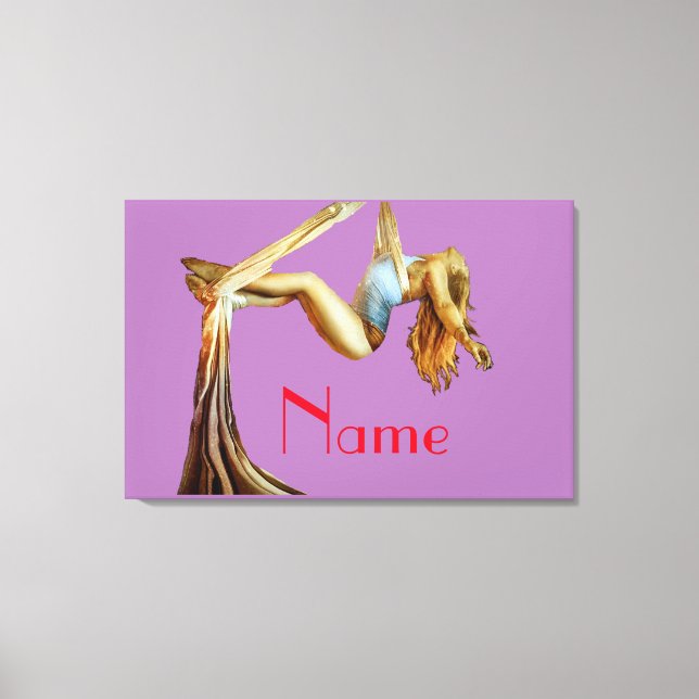 Impressão Em Tela Malhação aérea de ioga Thunder_Cove (Frente)