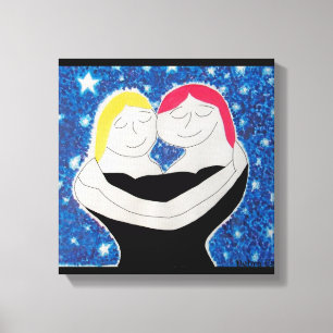 Impressão Em Tela Mamã e mim