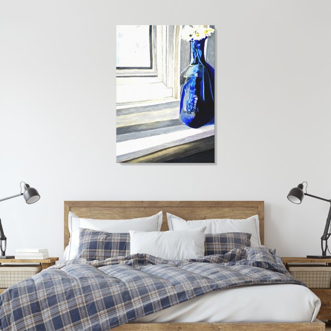 Impressão Em Tela Mamãe, peguei algumas flores (Insitu(Quarto))