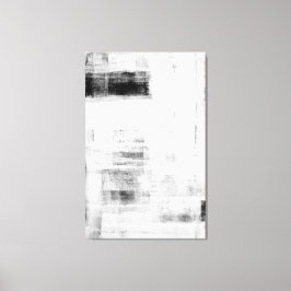 Impressão Em Tela 'Man Cave Worthy Worthy' Abstrato Art preto e bran