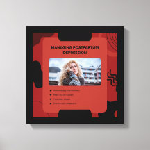 Managing Postpartum Depression Awareness Design