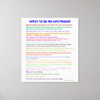 Impressão Em Tela Maneiras de ser um apresentador superior v II Canv