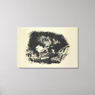 Impressão Em Tela Manet   Le Corbeau , 1875