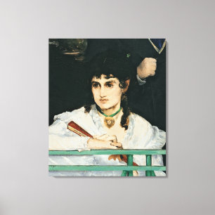 Impressão Em Tela Manet   o balcão, detalhe, 1868-9