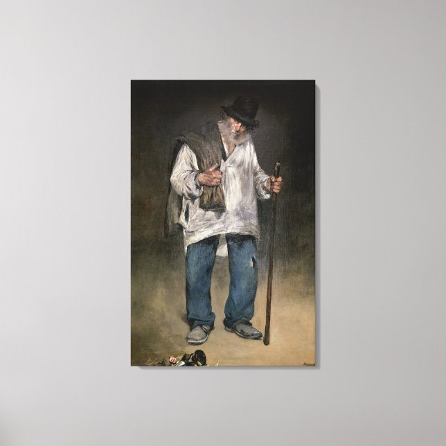 Impressão Em Tela Manet | Ragman, 1869 (Frente)