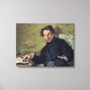 Impressão Em Tela Manet   Stephane Mallarme 1876
