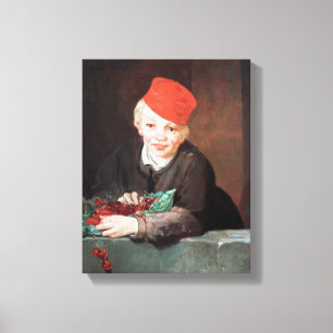 Impressão Em Tela Manet   The Boy with the Cherries, 1859