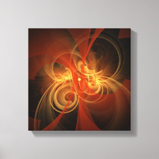 Impressão Em Tela Manhã, Abstrato de Arte Mágica Preta e Branca