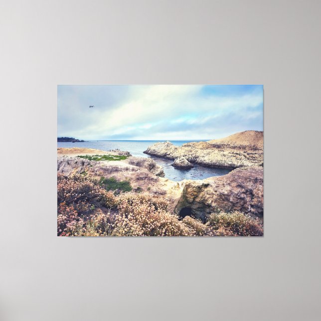 Impressão Em Tela Manhã Costeira (Frente)