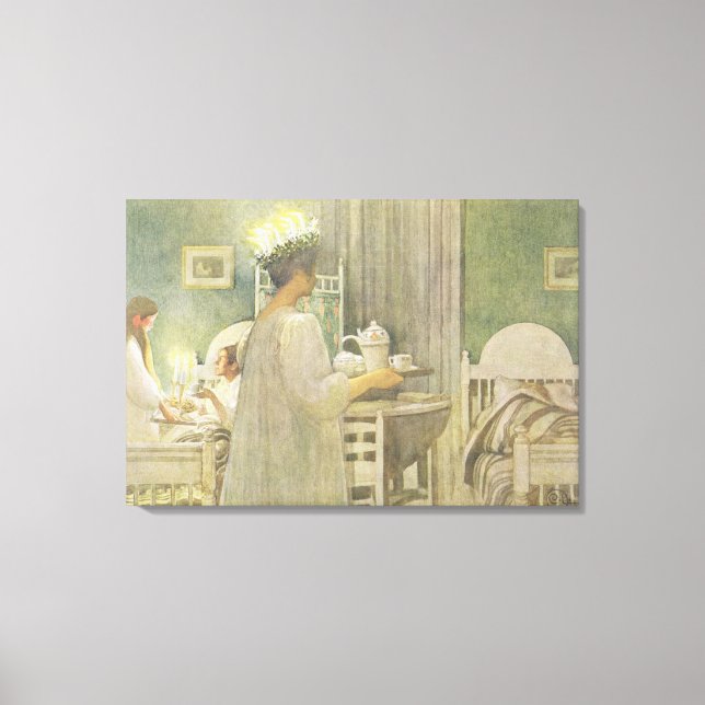 Impressão Em Tela Manhã de Natal, pub. em 'Lasst Licht Hinin' ('Le (Frente)