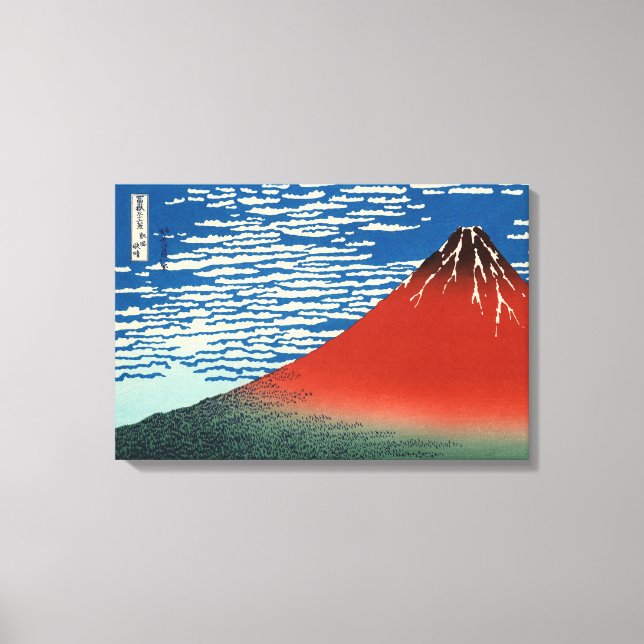 Impressão Em Tela Manhã Limpa do Vento Fino (Frente)