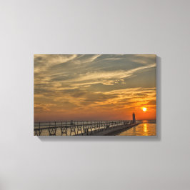 Impressão Em Tela Manistee North Pierhead Lighthouse