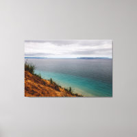 Manitou Islands Seen from Pyramid Point, Michigan