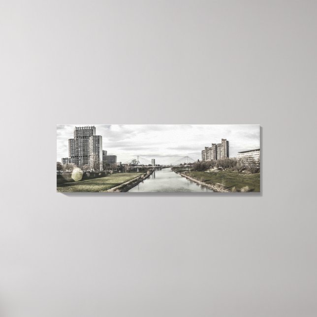 Impressão Em Tela Mannheim Neckar (Neckarpromenade) (Frente)