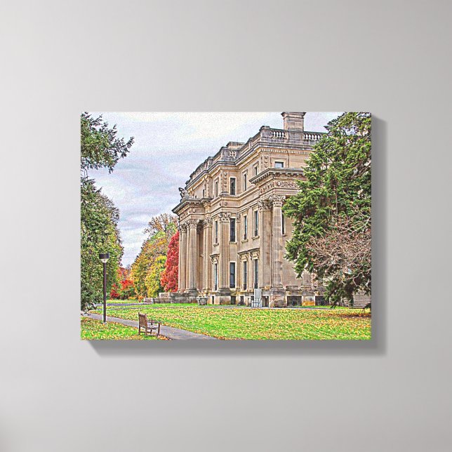 Impressão Em Tela Mansão construída em VanderBuilding (Frente)