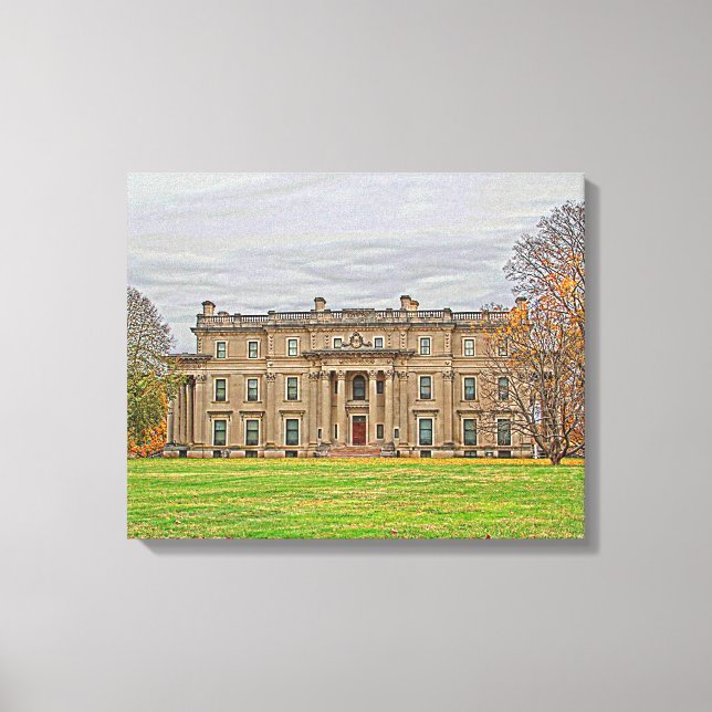 Impressão Em Tela Mansão construída em VanderBuilding (Frente)