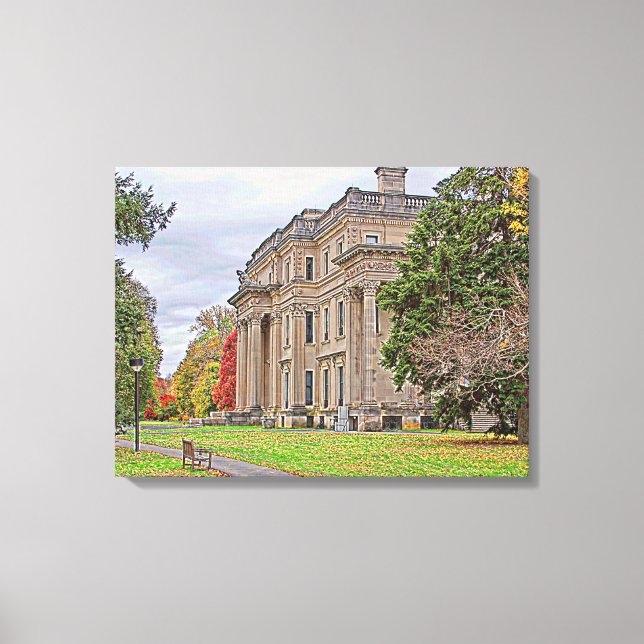 Impressão Em Tela Mansão de Vanderbuild (Frente)