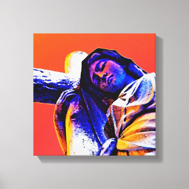 Impressão Em Tela Mantendo a arte do cemitério da fé (Frente)