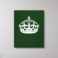 MANTER CALM CROWN em Verde Personalizar Isso