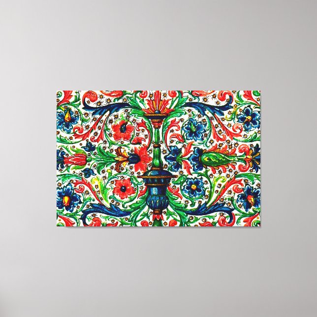 Impressão Em Tela Manuscritos Medievais de Toneladas de Jewel (Frente)